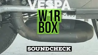 vespa W1R torqueX box exhaust SOUNDcheck #53 & groundCLEARANCE / FMPguides - Solid PASSion /