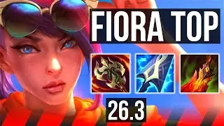 FIORA vs ZAAHEN (TOP) | Good KDA: 12/2/5 | EUW Master | 26.3