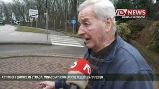 ATTIMI DI TERRORE IN STRADA: MINACCIATI CON UN COLTELLO | 24/01/2026