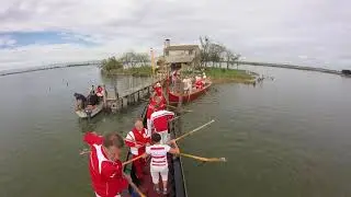 Laguna Nord. Partenza della Flotta dello Squero Vecio delle Generali dal Montiron_(ak)