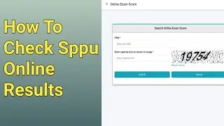 How To Check SPPU Online Results | Savitribai Phule Pune University  Result Check Online