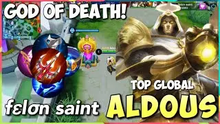 God Of Death Aldous | Aldous Gameplay | Giveaway | Mobile Legends