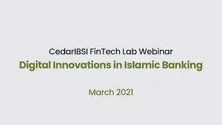 Webinar | Digital Innovations in Islamic Banking
