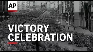 Victory Celebration - 1945 | Movietone Moment | 8 May 2025