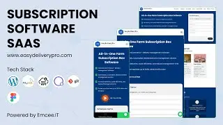 Subscription Software SaaS  -  Designed and Developed by Emcee IT Solutions
