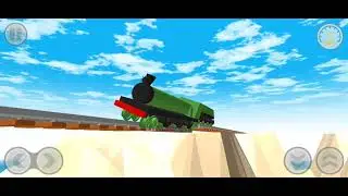 Draw bricks Flying Scotsman and the Train car crash 