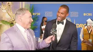 Lawrence Saint-Victor Interview - The Bold and the Beautiful - Presenter - 49th Daytime Emmy Awards