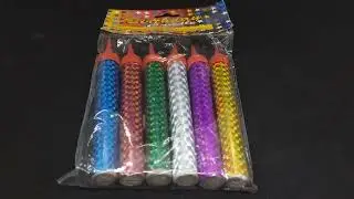 Happy Birthday Sparkling Candle 6 cm