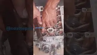 installing valve lock,, Toyota vios 2nz fe.#tips #mechanictips #tricks #idia