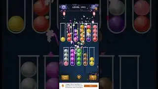 Color Ball Sort Puzzle Level 103 Solution