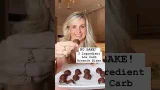 Низкоуглеводные брауни из 3 ингредиентов! Без выпечки