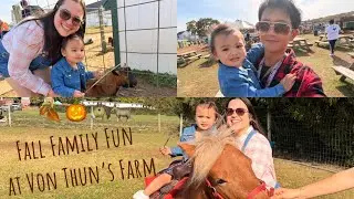 Fall Family Fun at Von Thuns Farm!