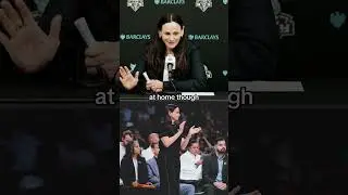 Everyone knows Coach Sandy's aura is on 🔟✨ #nyliberty #sandybrondello #marieclaire