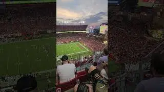 Live at Raymond James Stadium for pre season NFL game...best seat under $35.00