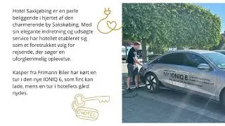 Tank op p&aring; gode oplevelser imens elbilen lader - IONIQ 6 ved Hotel Saxkj&oslash;bing