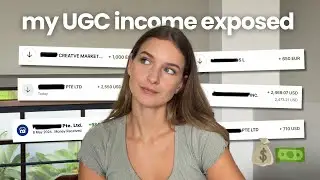 UGC Rates EXPLAINED 💸 My Income Breakdown + Tips to Earn More