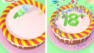 CAKE ART 3D GAME #20 | COOKING FUNNY GAME ON ANDROID/IOS