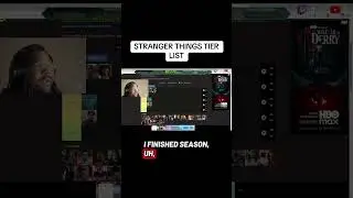 Stranger things tier list