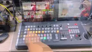Dual Screen PTZ control 10CH video mixer switchers are ready to ship to Miami customer.