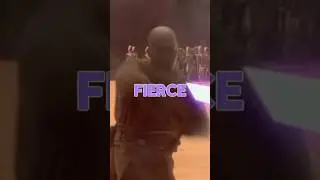 Why was Mace Windus saber purple?#starwarsfacts #starwars #lightsabers