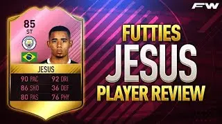 FIFA 17 FUTTIES JESUS Review (85) w/ In Game Stats & Gameplay