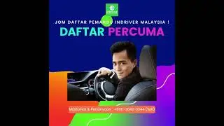 DAFTAR PEMANDU INDRIVER JOHOR BAHRU | KOD AKTIVASI 2002 | 01130420344 (WHATSAPP)
