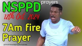 PASTOR JERRY EZE SATURDAY 7AM FIRE PRAYER|| 12TH OCTOBER  2024 #nsppd