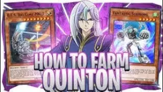 Unlocking Quinton , the new Number 9 : Dyson Sphere is mine (Yugioh Duel Links)