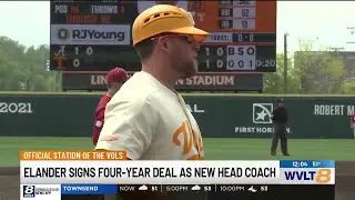 Josh Elander, Tennessee&rsquo;s new baseball coach, signs four-year deal