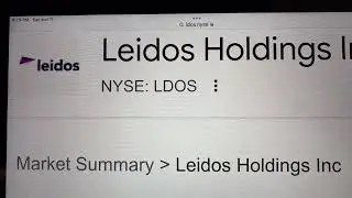 🔴 Leidos Holdings Inc. LDOS Stock Trading Facts 🔴