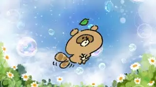 フリーBGM かわいい曲【わたあめの空 1時間耐久版】作業用BGM  / Free cute Music 