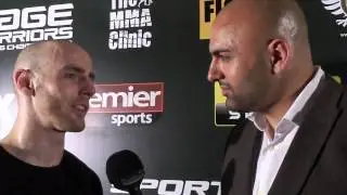 Cage Warriors 69: Aaron Blackwell Post Fight Interview