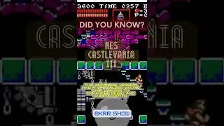 Nintendo #NES FUN FACT- CASTLEVANIA III | BKRR SHOW