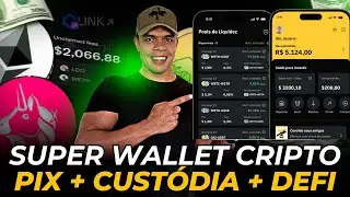 BEST CRYPTO WALLET FOR MOBILE? Chainless Review (Pix + Self-Custody + DeFi)