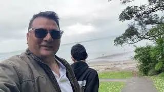Beach hi beach @ Auckland sea 🌊 #newzealand 