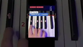 How to play &bdquo;NARCOTIC&ldquo; by Liquido - Easy Piano Tutorial #pianotutorial #pianolessons #learnpiano