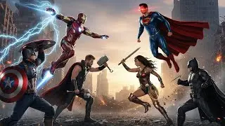 Who would win  battle between Captain America, Iron Man & Thor vs  Superman, Wonder Woman & Batman