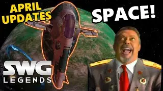 SPACE Bounty Hunting | April 2024 Updates | SWG Legends