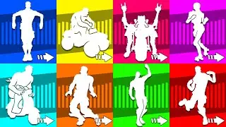 All Fortnite TRAVERSAL Emotes! (Lil' Warthog, Go Mufasa, Go Cat Go, Freewheelin')