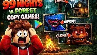 🌲 I Found 99 Nights in a Forest COPY Games on Play Store! 😱🔥