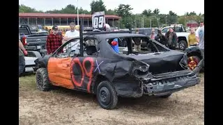 Rochester Fair 2022 Demolition Derby - 4 & 6 Cylinder Compacts 4k UHD (SkyFire Productions)