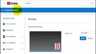 How To Create Branding Watermark On Your Youtube Videos