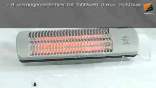 Eurom QH1503 Badkamerkachel Infrarood
