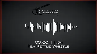 Tea Kettle Whistle | HQ Sound Effect