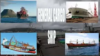 General cargo ship // Unloading // Timelapse