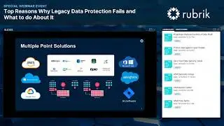 Top Reasons Why Legacy Data Protection Fails and What to do About It