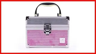 Caboodles Baby Train Case Small Cosmetic Storage Case With Secure Latch, Colorblock, 1 count