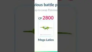 1 HP✨Shiny Mega Latios Destroy Grunt Badly in #pokemongo
