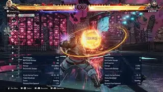 TEKKEN 8 - Paul 104 Damage Floor Break Combo