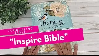 INSPIRE BIBLE [Large Print] by Tyndale | Tour and Review